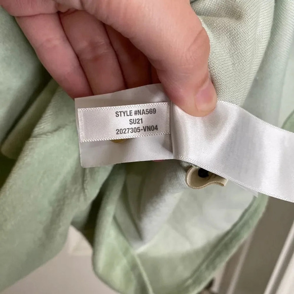 MWL MADEWELL Retroterry Baseball Romper Size Small Mint Green - Picture 8 of 10